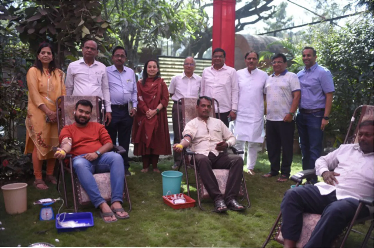 Annual blood donation drive